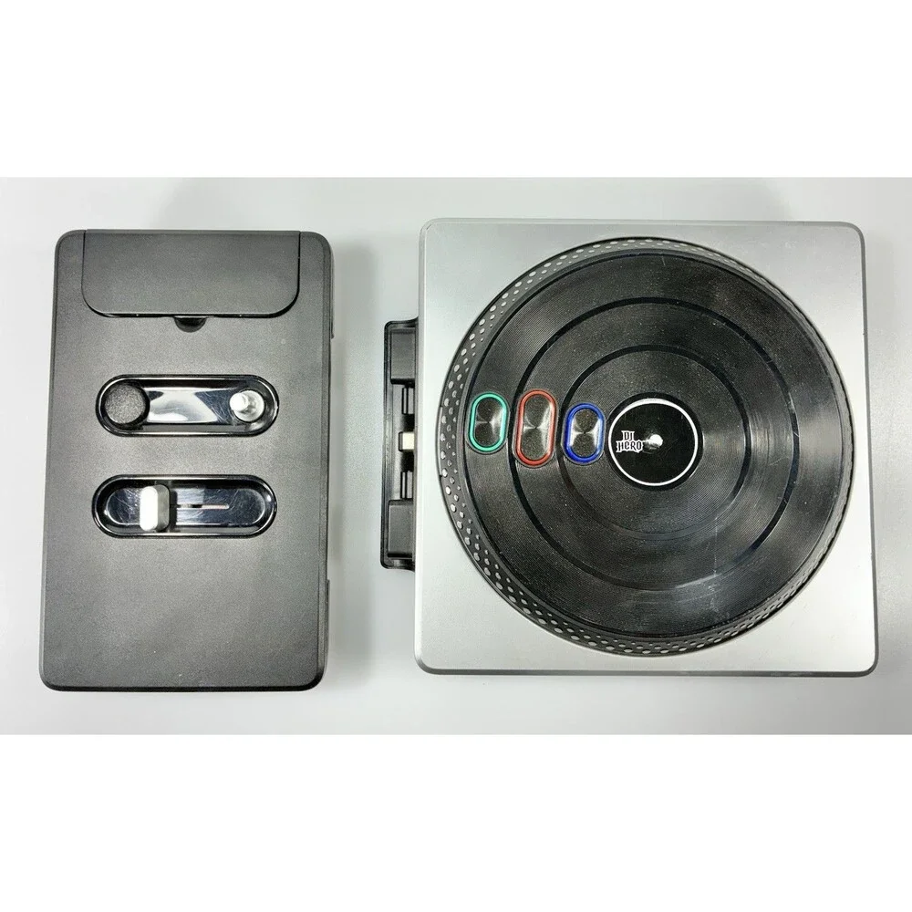 DJ Hero Wireless Turntable Controller Sony PlayStation 2 & 3 No Dongle Tested